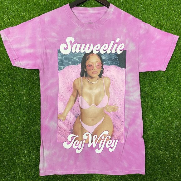 Saweetie T Wifey Wrap, T-shirt size Small - Picture 1 of 4